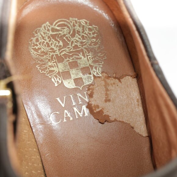 Vince Camuto Womens Elvin Boots Size 7 Brown Leather Platform Heel Dressy Bootie - Picture 10 of 13